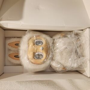 Other | Cute White And Tan Plush Toy 10 Authentic Zimomo Labubu ...